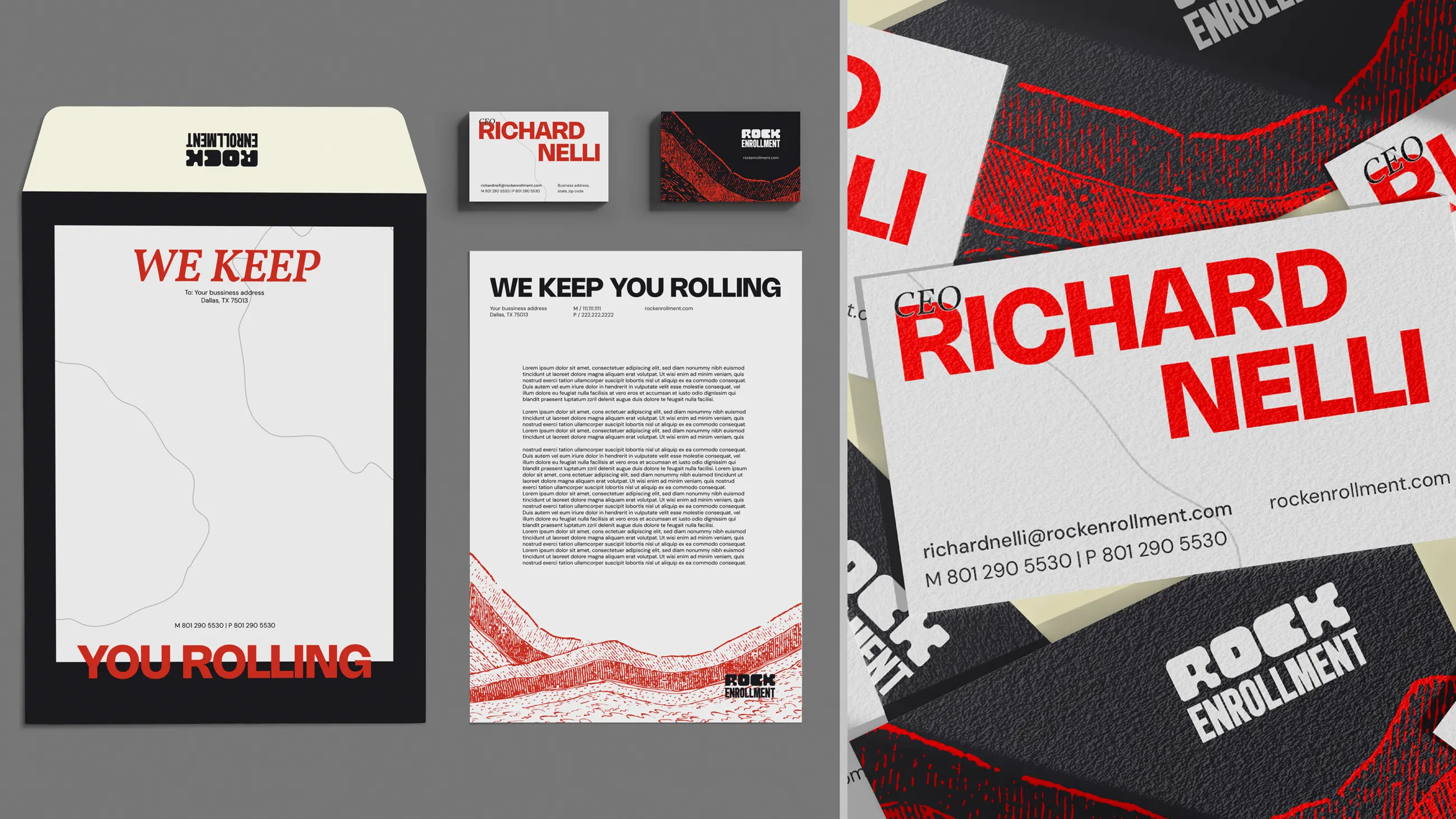 Rock Enrollment design