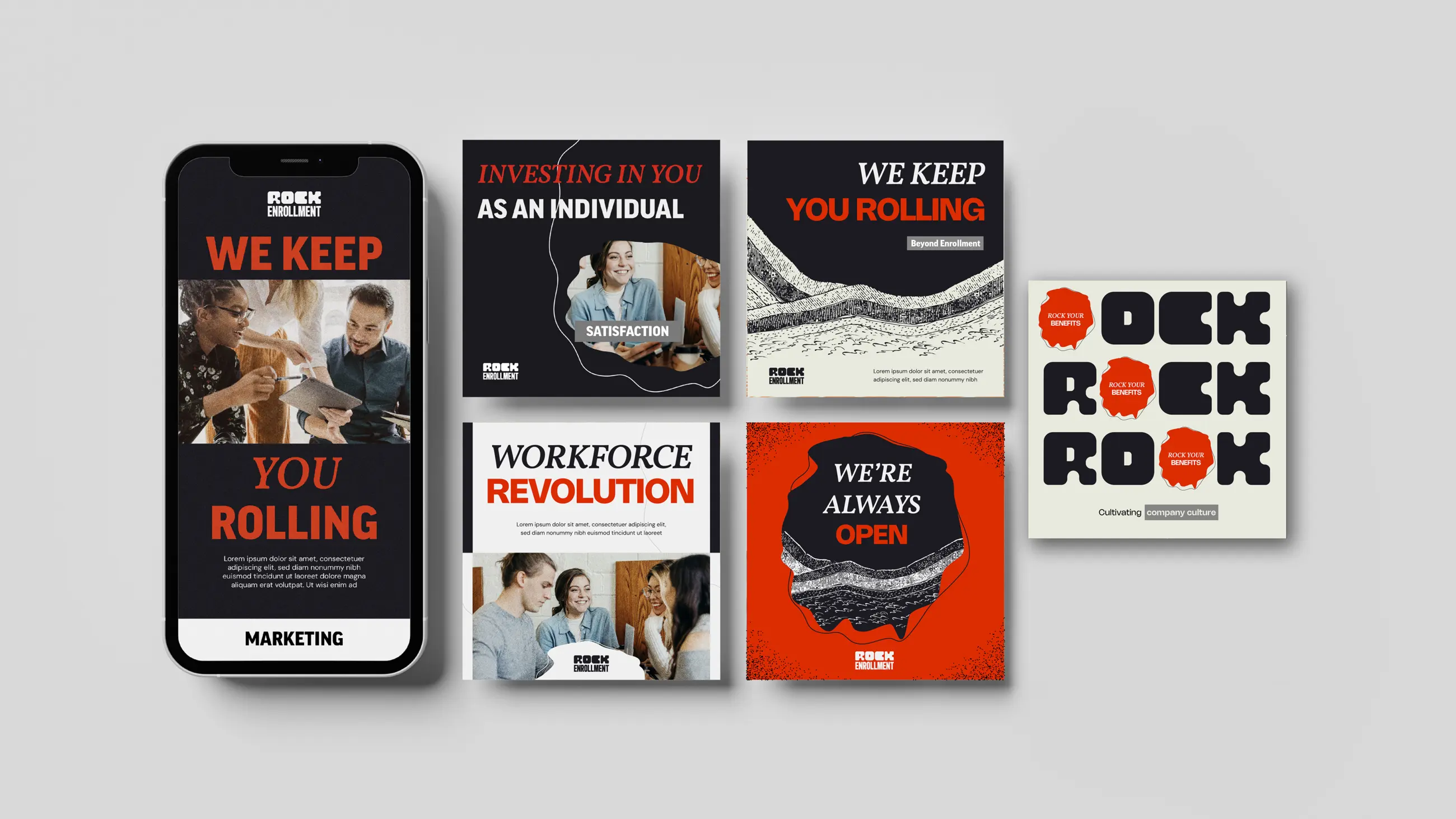 Rock Enrollment design