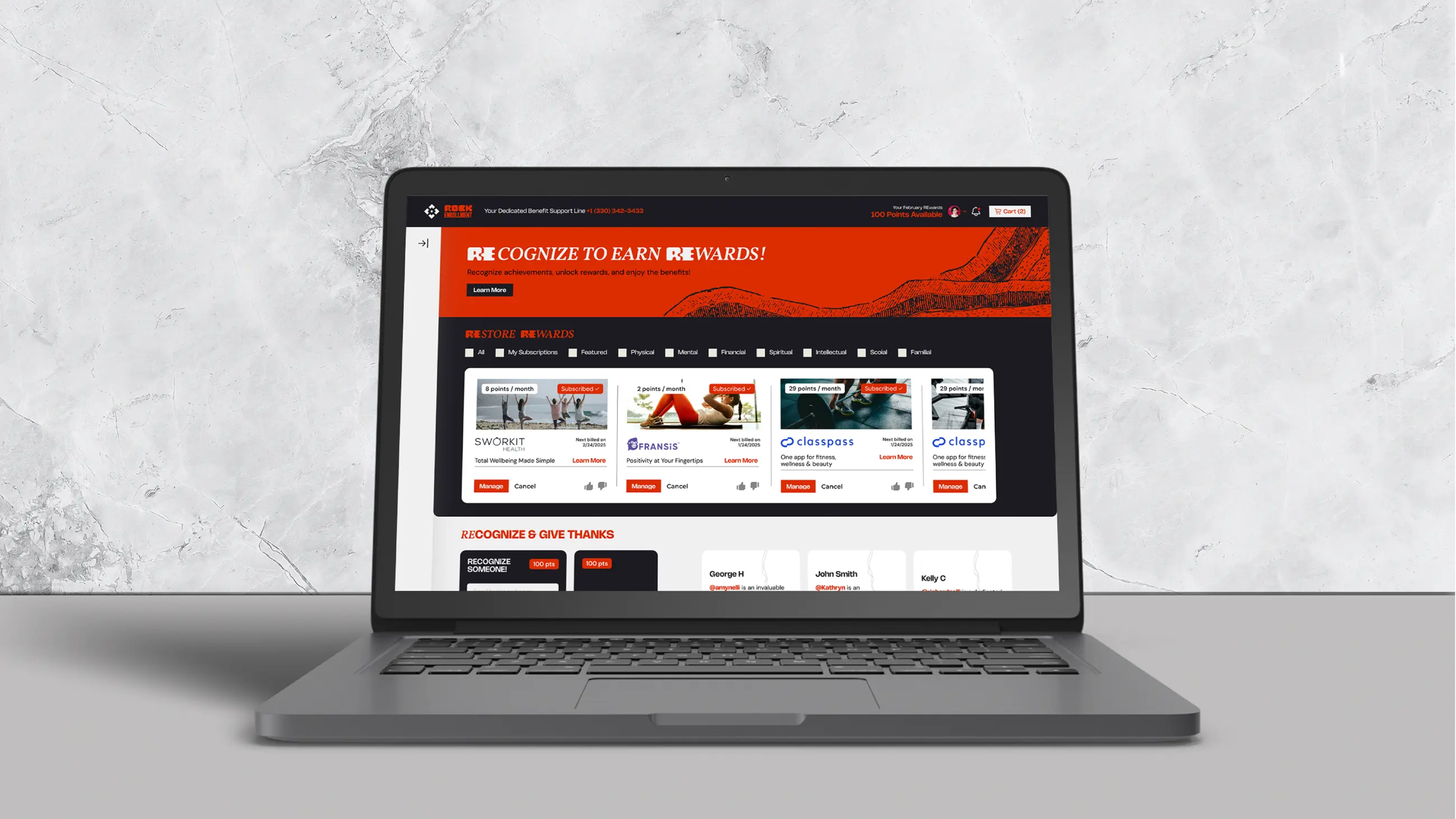 Rock Enrollment design