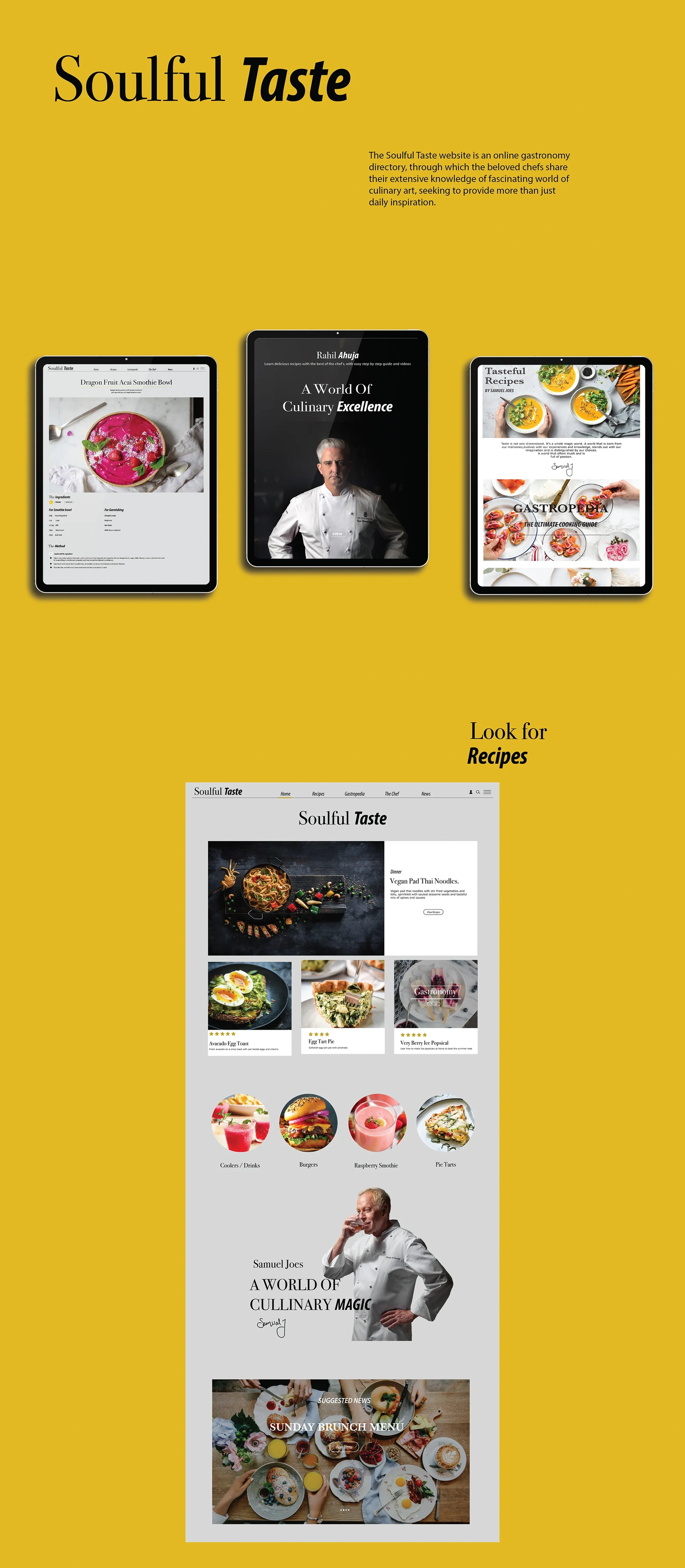 Soulful Taste design