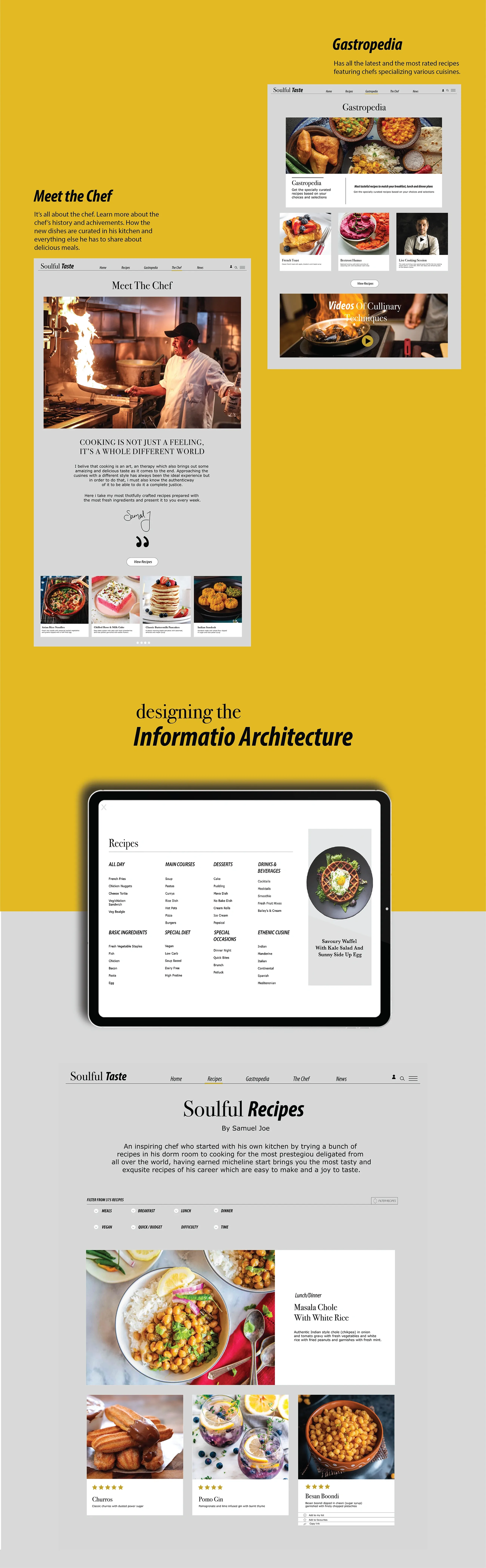 Soulful Taste design