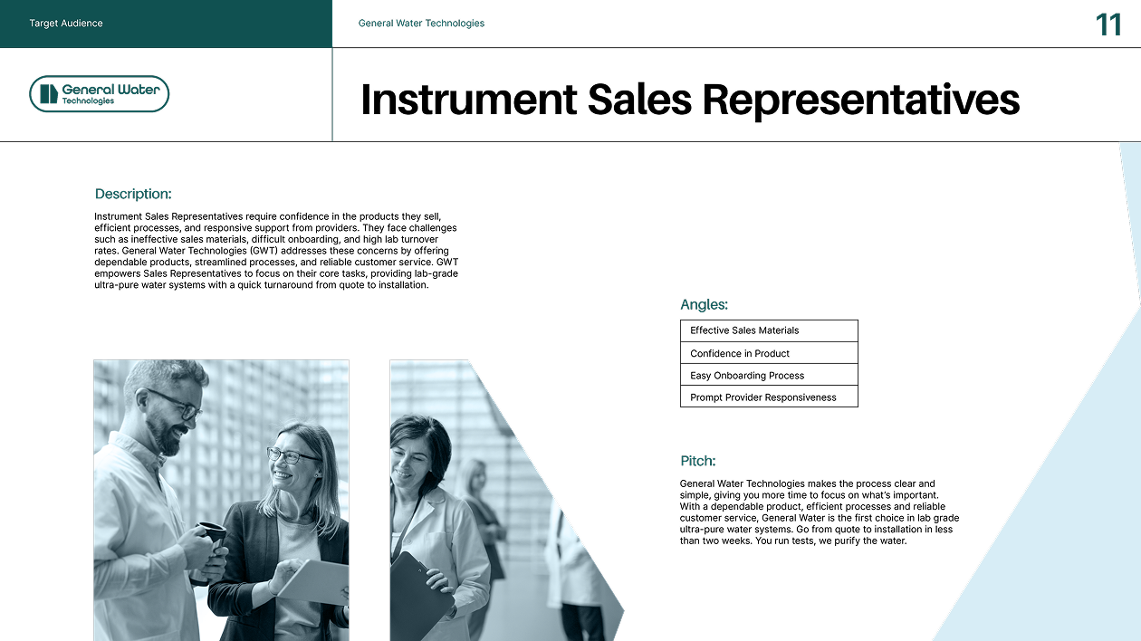 General Waters website preview 1