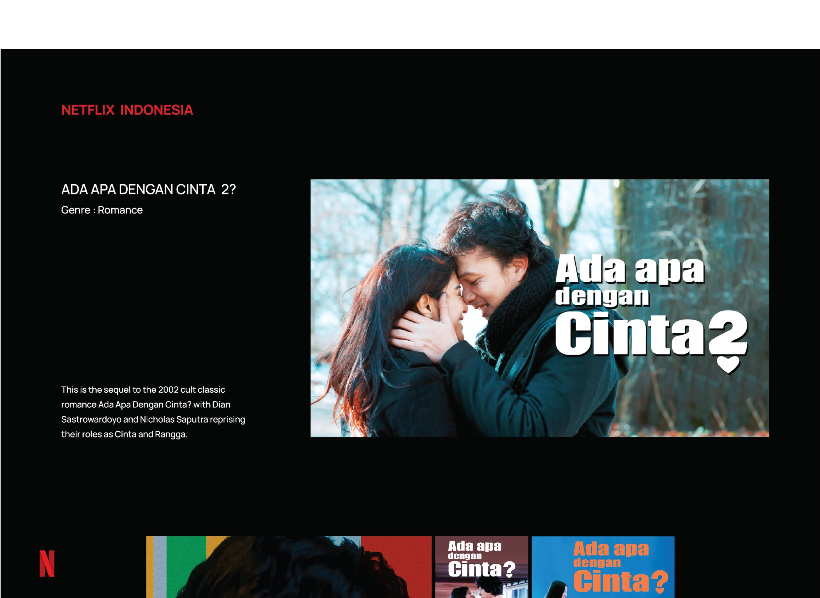 Netflix Originals campaign design
