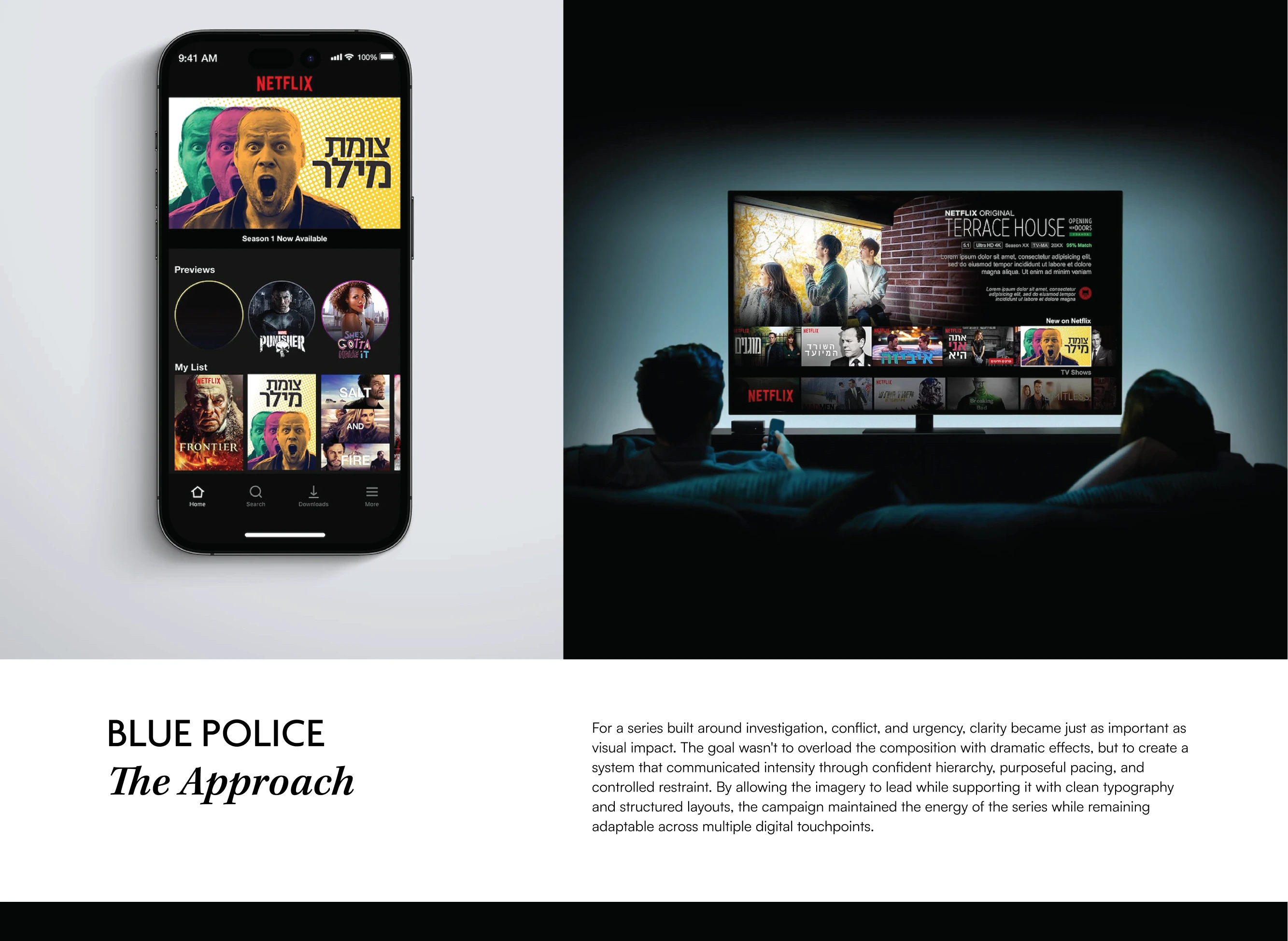 Netflix Originals campaign design