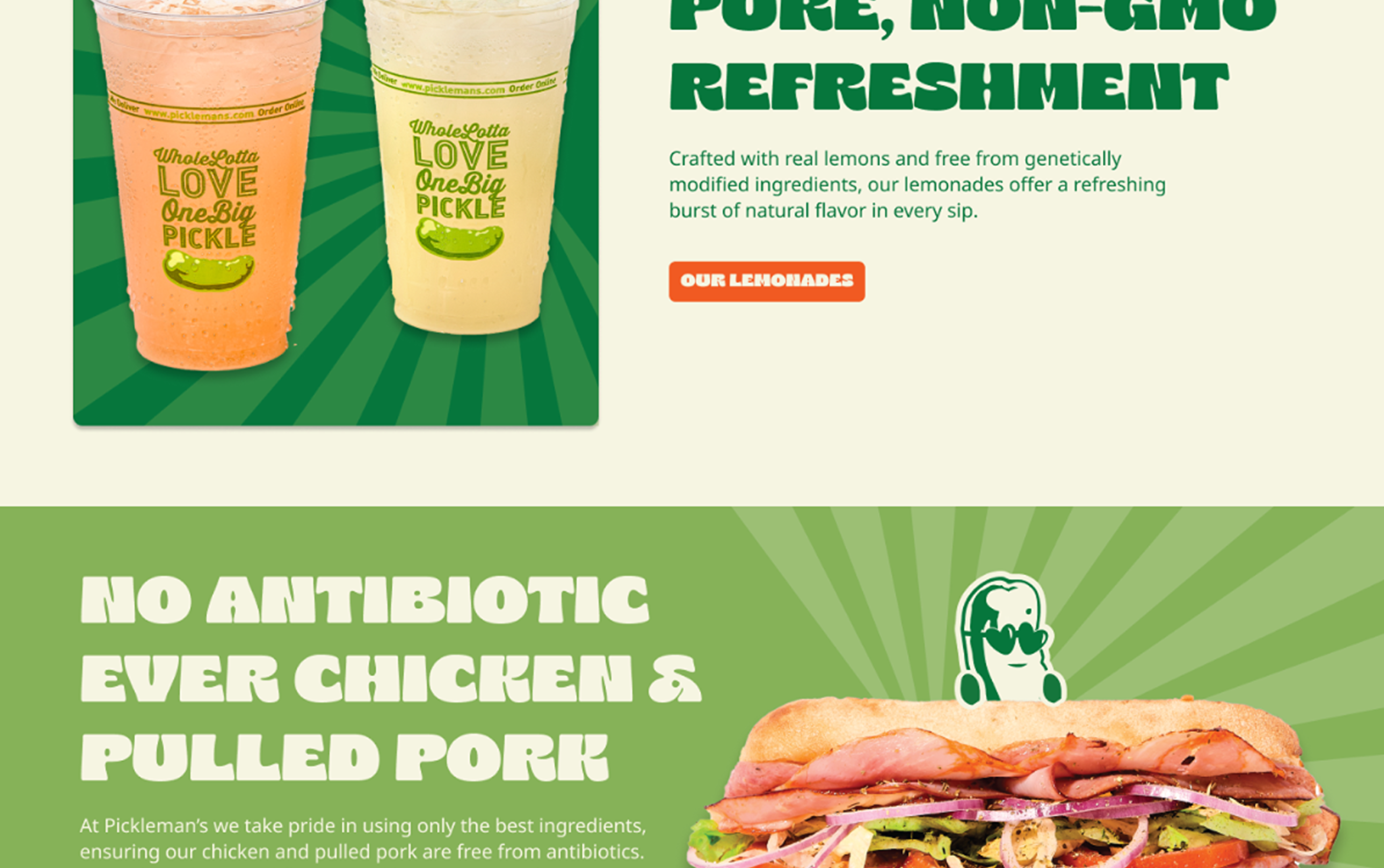 Pickleman's website preview 4