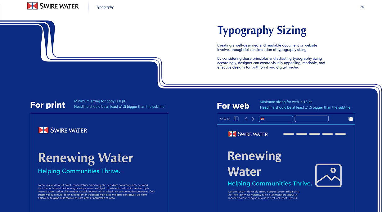 Swire Water website preview 1